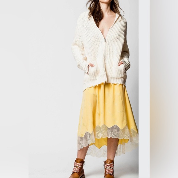 Zadig & Voltaire Dresses & Skirts - Zadig & Voltaire Joslin Jac Guitar Maxi Skirts Size 34 XS